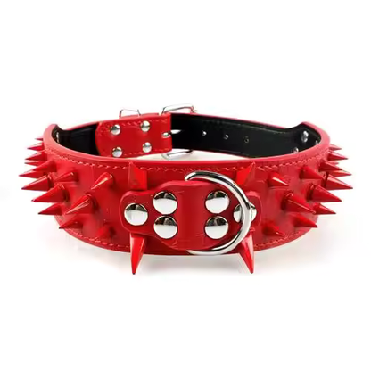 Spiked Schutzhalsband für große Hunde – Anti-Biss Schutz