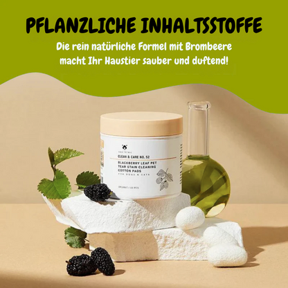 Doppelseitige Tieraugen-Reinigungstücher – sanfte Reinigung für strahlende Augen 👀