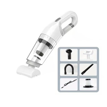 Kabelloser Tierhaarstaubsauger – mit HEPA-Filter und 4 Aufsätzen