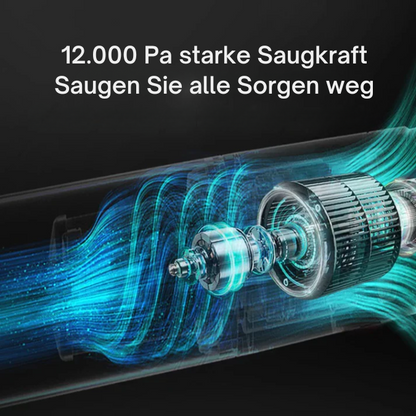 Kabelloser Tierhaarstaubsauger – mit HEPA-Filter und 4 Aufsätzen