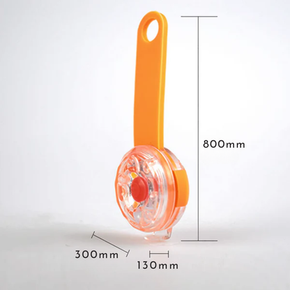 USB LED Sicherheitsanhänger für Hund & Katze – wiederaufladbar, wetterfest & leicht