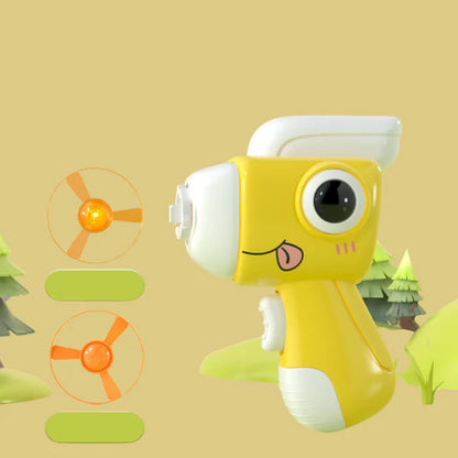 Interaktiver Katzen Frisbee Werfer mit Gyroskop & Licht