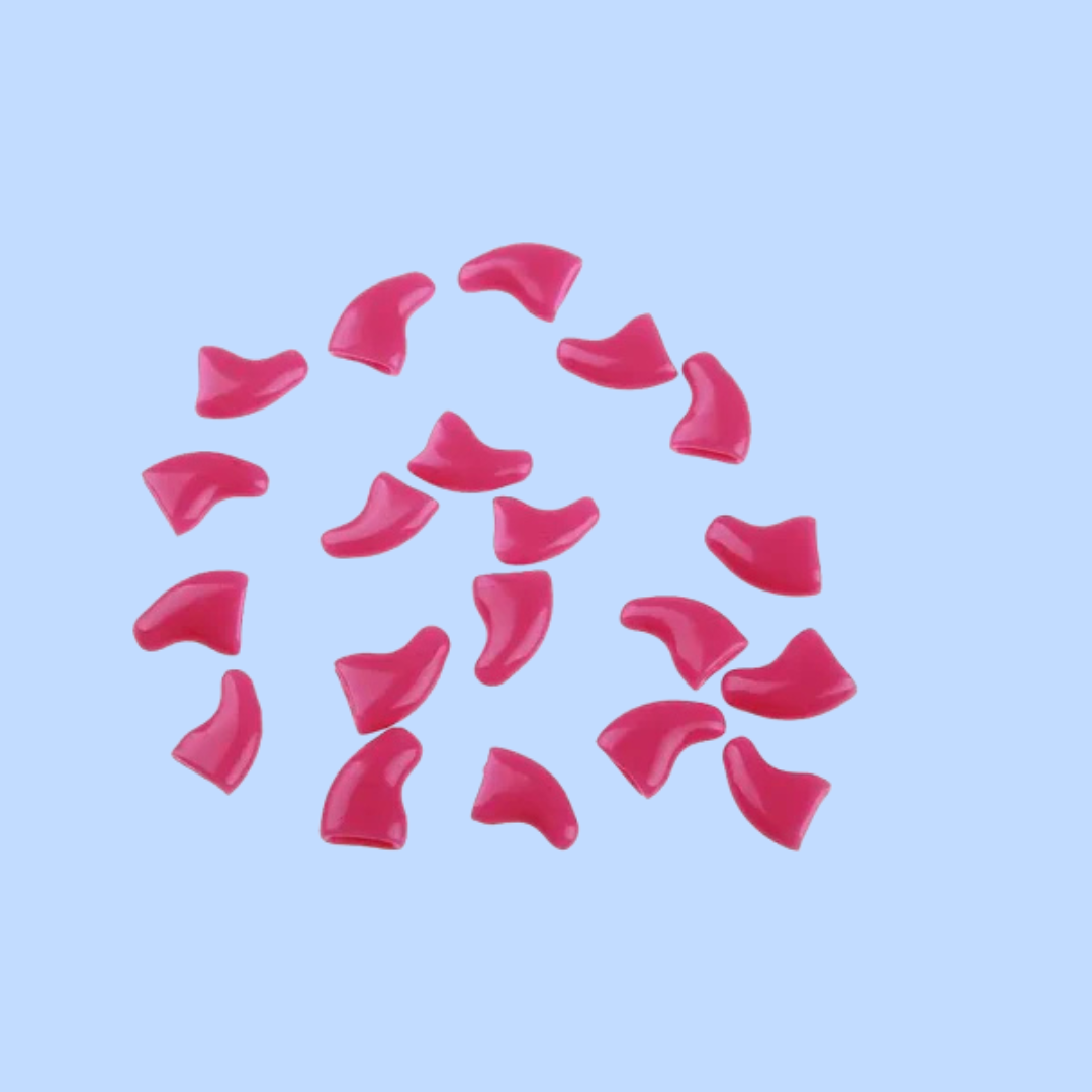 Weiche Katzenkrallenschutzhüllen – Farbig, sicher & leicht anzubringen