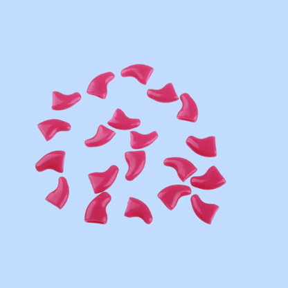 Weiche Katzenkrallenschutzhüllen – Farbig, sicher & leicht anzubringen