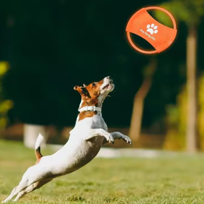Wiederaufladbare LED-Frisbee für Hunde – Leuchtend, wasserdicht & interaktiv