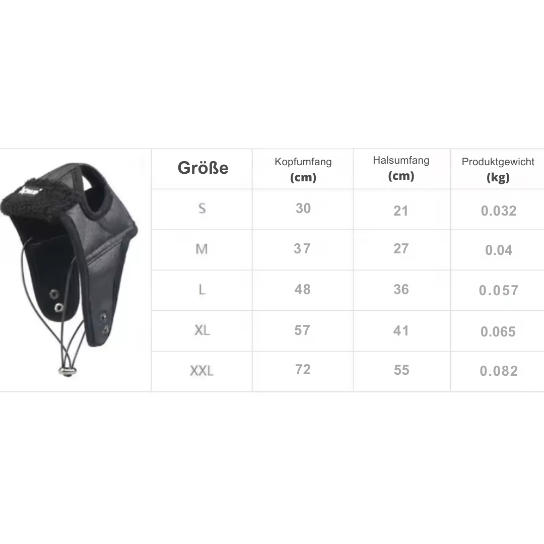 Winterfliegermütze für Haustier – Warm & Bequem