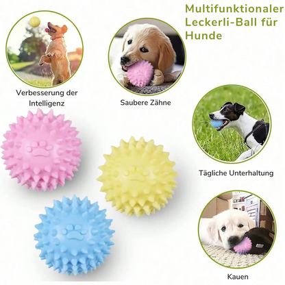Zahnpflegeball für Hunde – Kaubar, Pflegend & Robust
