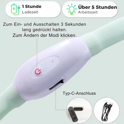 Zuschneidbares USB-LED-Hundehalsband – gut sichtbar, flexibel und wetterfest