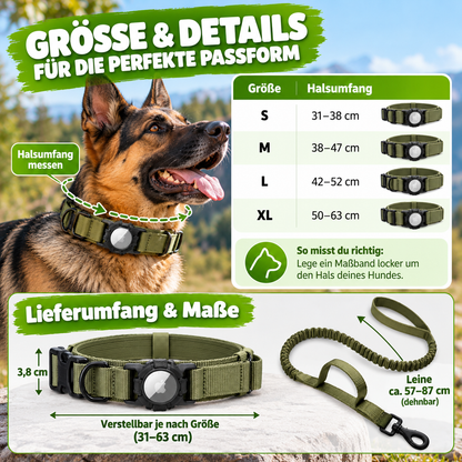 AirTag Hundehalsband mit integrierter Halterung