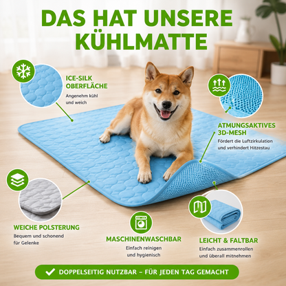 Doppelseitige Haustier-Kühlmatte