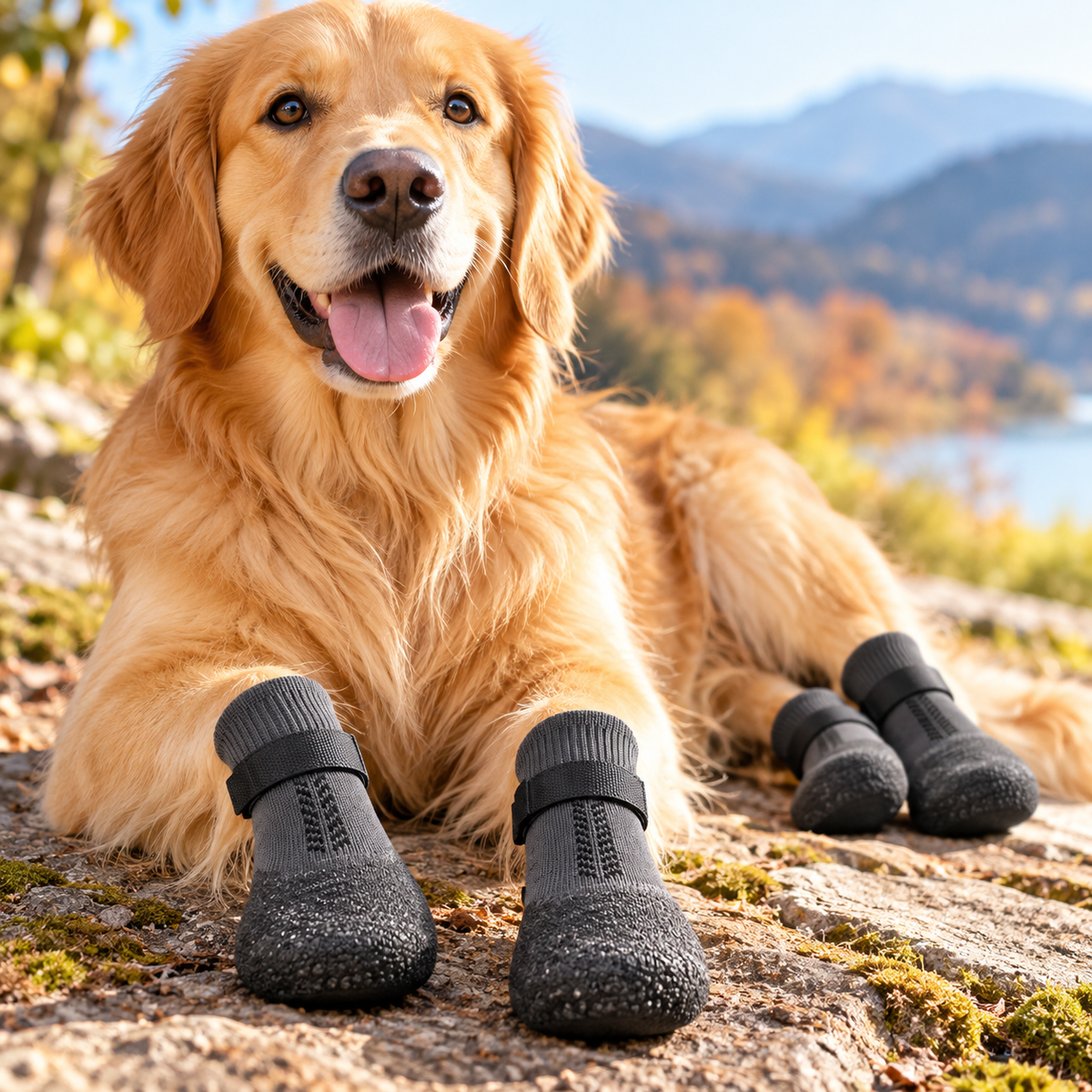 Hundeschuhe warm & atmungsaktiv ganzjährig