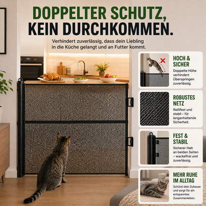 Flexibles Haustier-Sicherheitsnetz für Tür & Treppe