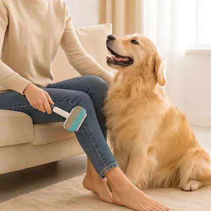 Tierhaarentferner mit Powergriff – Möbel, Teppich & Glas sauber!