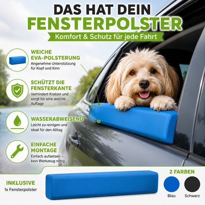 Auto Fensterpolster für Hunde – Weiche Kopfstütze