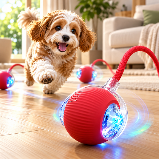 Interaktiver Hundeball – Spielspaß mit Action!