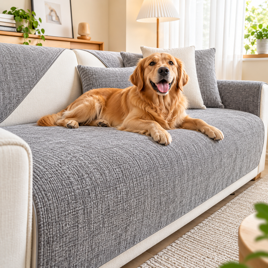 Rutschfester Sofa Sitzbezug wasserabweisend und kratzresistent
