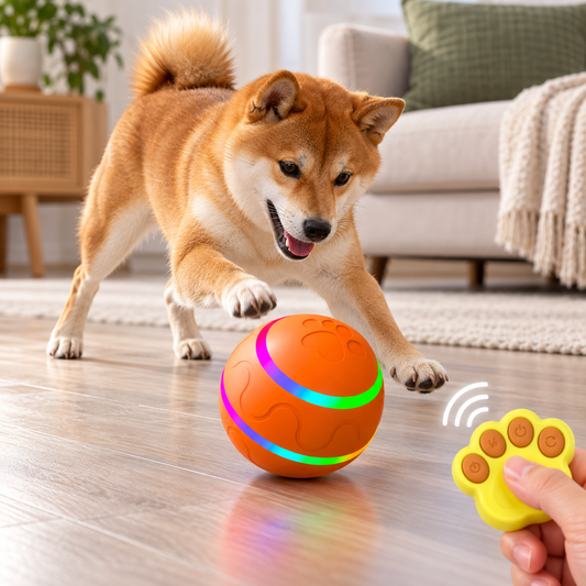 Interaktiver LED-Spielball mit Fernbedienung
