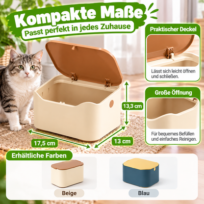 Katzenstreu-Mülleimer geruchsdicht & kompakt
