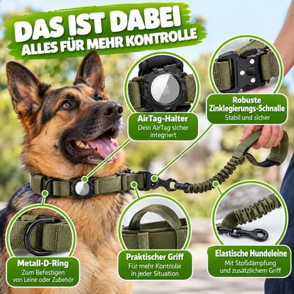 AirTag Hundehalsband mit integrierter Halterung