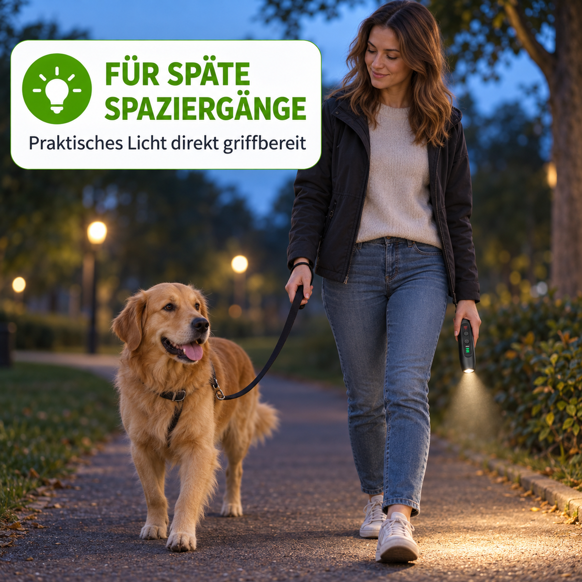 Ultraschall Bellstopper mit 3 Modi & UV-LED