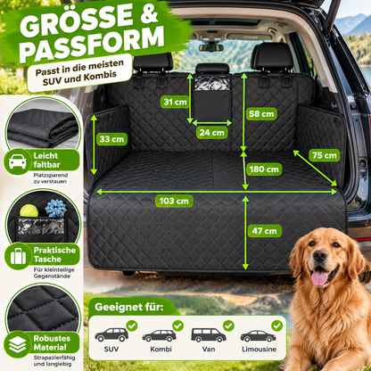 Wasserdichte SUV Kofferraummatte für Hunde