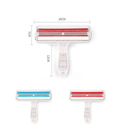 Fell- & Fusselroller – Haustierhaar entfernen auf Couch, Teppich & Autositz, Reusable