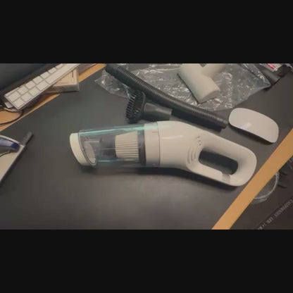 Kabelloser Tierhaarstaubsauger – mit HEPA-Filter und 4 Aufsätzen