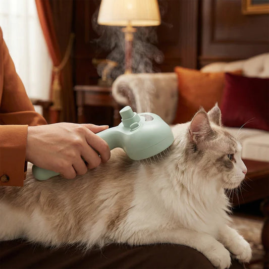 Premium Haustierbürste mit Dampffunktion